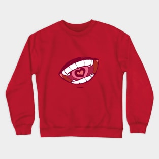 Loud Heart Smile Crewneck Sweatshirt